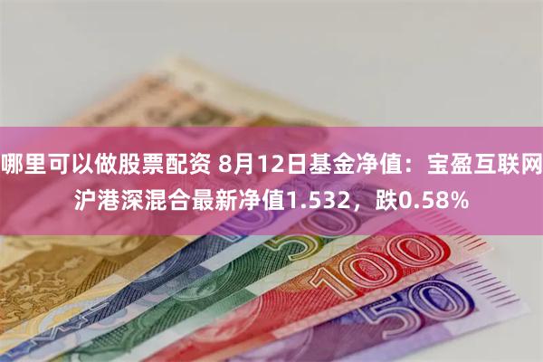 哪里可以做股票配资 8月12日基金净值：宝盈互联网沪港深混合最新净值1.532，跌0.58%