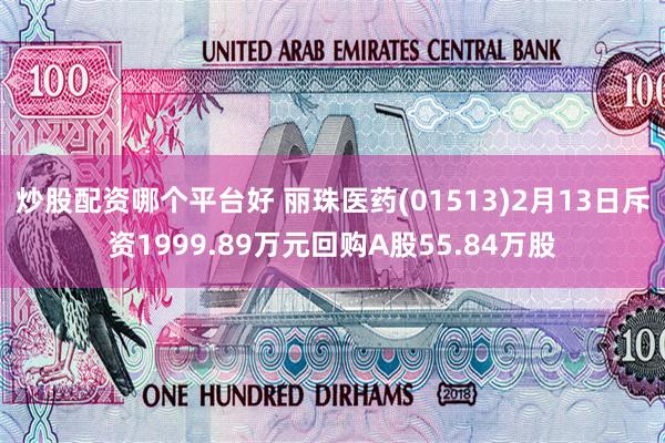 炒股配资哪个平台好 丽珠医药(01513)2月13日斥资1999.89万元回购A股55.84万股