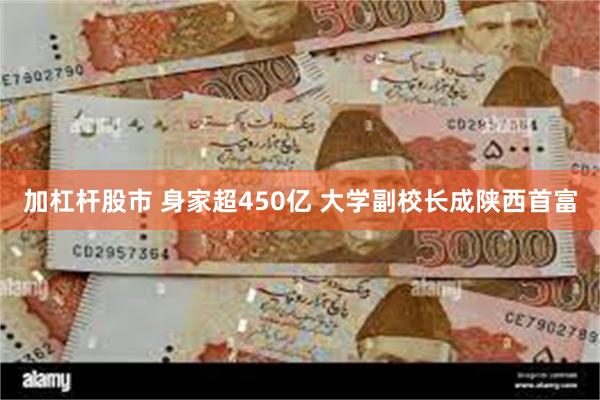 加杠杆股市 身家超450亿 大学副校长成陕西首富